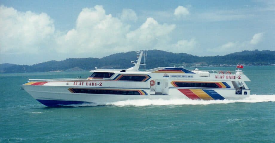 Langkawi to Koh Lipe ferry departure