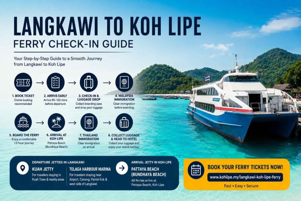 langkawi to koh lipe ferry check in guide 2026 2027
